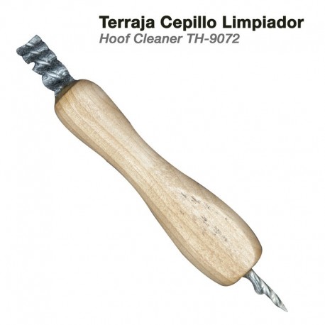 Terraja cepillo limpiador