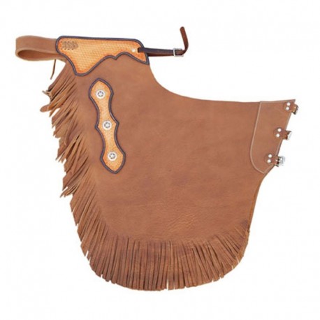 Chaparrera Western con flecos