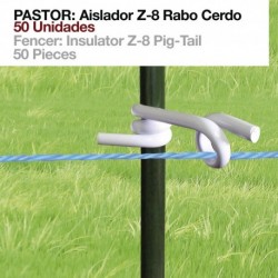 Aislador Z-8 rabo cerdo