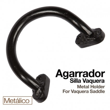 Agarrador metálico silla vaquera para acoso