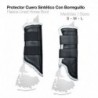 Protector cuero sintético con borreguillo
