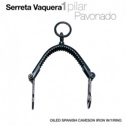 Serreta vaquera 1 pilar pavonado