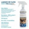 Zaldi lavado de ojos microcynah para caballos