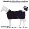 Manta polar con cinchuelo deluxe