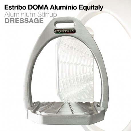 Estribo inglés Equitaly doma aluminio