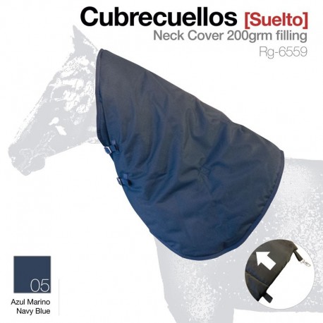 Manta caballo cubrecuellos suelto