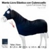 Manta con cubrecuello licra elástica