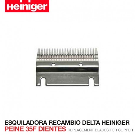 Peine 35F dientes Esquiladora Delta Heiniger
