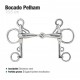 Bocado Pelham partido inox
