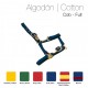 Cabezada cuadra algodón