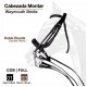 Cabezada montar doble rienda