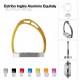 Estribo inglés aluminio Equitaly