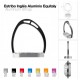 Estribo inglés aluminio Equitaly