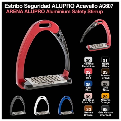 Estribo seguridad aluminio