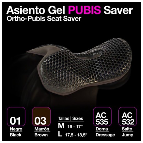 Asiento gel pubis & próstata saver salto