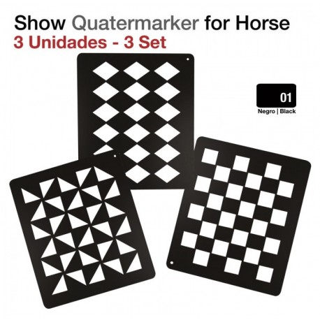 Quatermarker para caballo