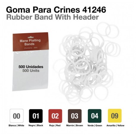 Goma para crines