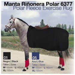 Manta riñonera polar