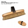 Bruza Zaldi madera con pelo
