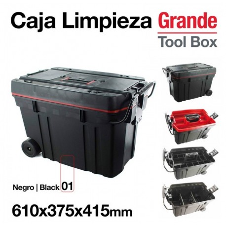 Caja grande de limpieza caballos