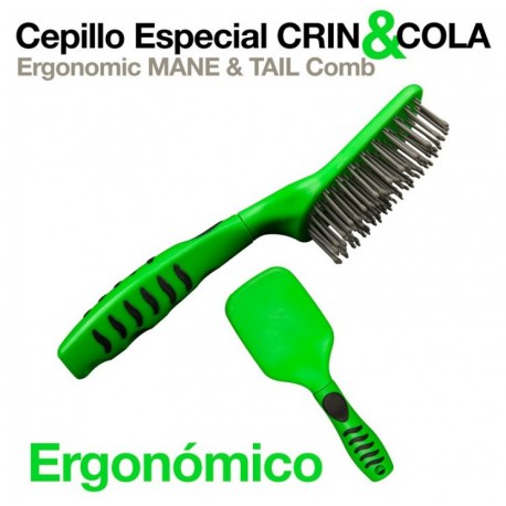 Cepillo especial crin y cola