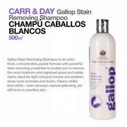 Carr & Day champú caballos blancos