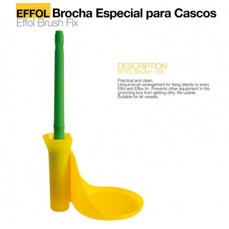 Effol brocha especial para cascos brush fix