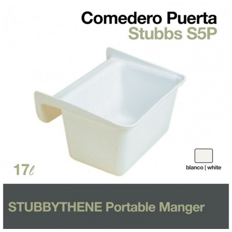 Comedero puerta para caballos Stubbs