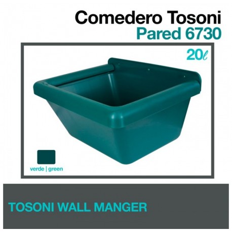 Comedero Tosoni pared para caballos