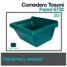 Comedero Tosoni pared para caballos