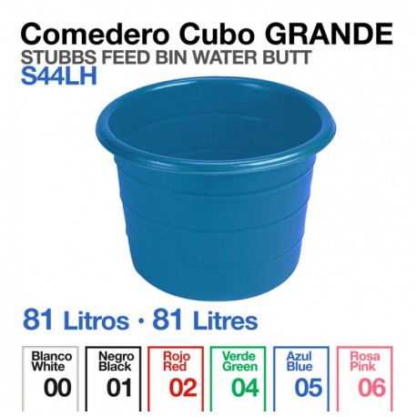 Comedero cubo grande Stubbs
