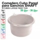 Comedero cubo pared caballos Stubbs para ganchos