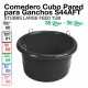 Comedero cubo pared caballos Stubbs para ganchos