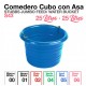 Comedero cubo con asa para caballos Stubbs