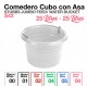 Comedero cubo con asa para caballos Stubbs