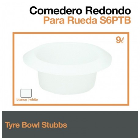 Comedero redondo para rueda Stubbs