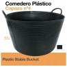 Comedero plástico capazo 55 Lt. para caballos