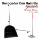Recogedor con rastrillo ajustable