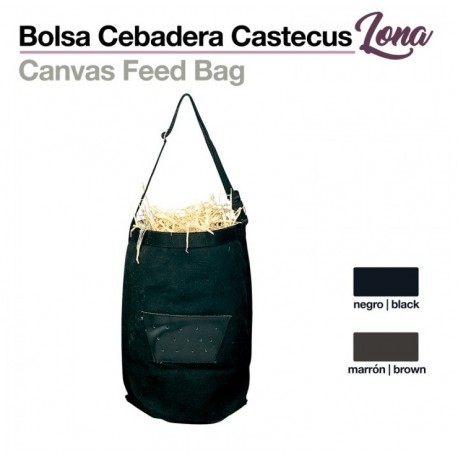 Bolsa cebadera Castecus lona