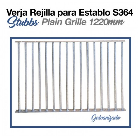 Verja rejilla Stubbs para establo de caballos