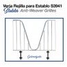 Verja rejilla Stubbs para establo de caballo