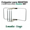 Colgador para mantas Stubbs (5 mantas)
