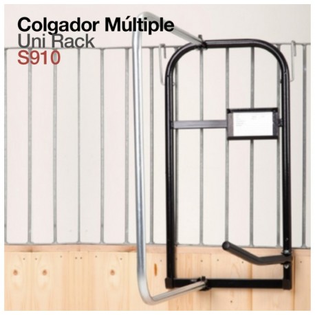 Colgador múltiple para mantas y mantillas de caballo Uni Rack