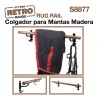 Colgador mantas madera Stubbs