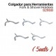 Colgador para herramientas (5uds)