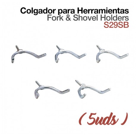 Colgador para herramientas (5uds)