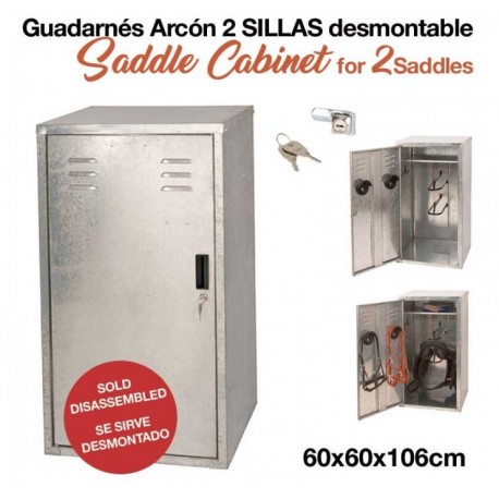 Guadarnés arcón 2 sillas desmontable