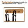 Portabridas madera Zaldi Extra 4 cabezadas