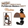 Portabrida madera Stubbs retro bridle rack