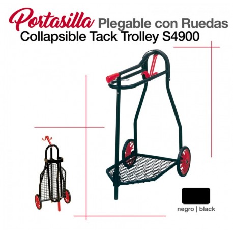 Portasilla plegable con ruedas